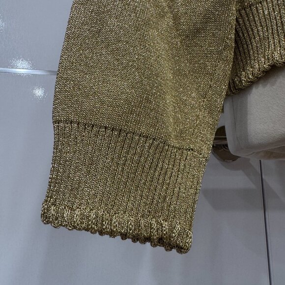 Cult Gaia (GAP X CULT GAIA ) Pullover Metallic Logo Hoodie Women's NWT, Size M - Picture 12 of 17